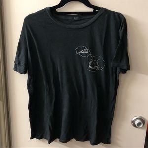 PacSun black graphic top